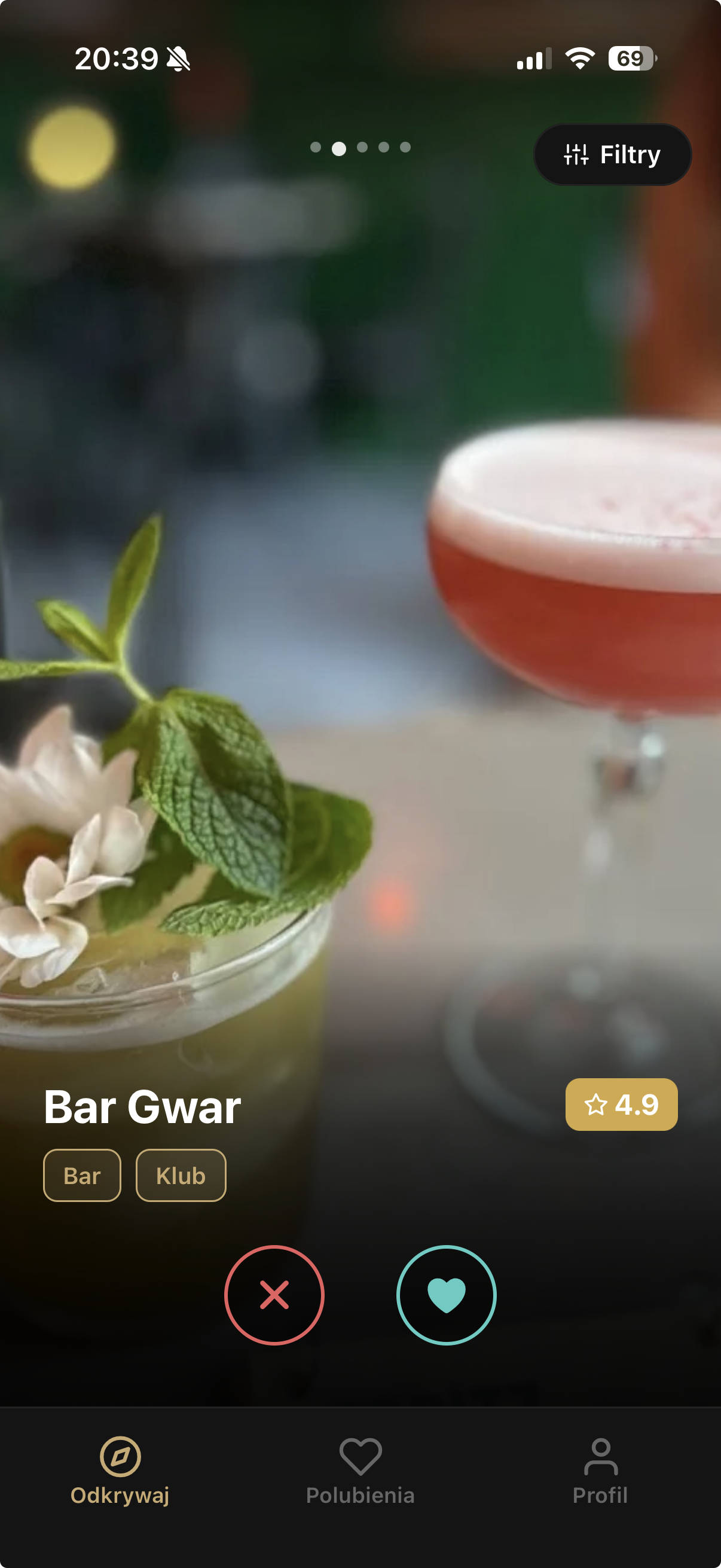 Trop App - Bar Gwar